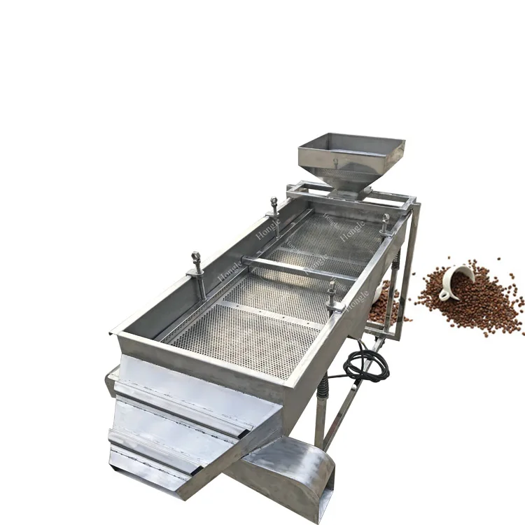 Macchina per la selezione di lenticchie, mandorle, chicchi di caffè e cardamomo, Macchina per la selezione delle dimensioni del cardamomo