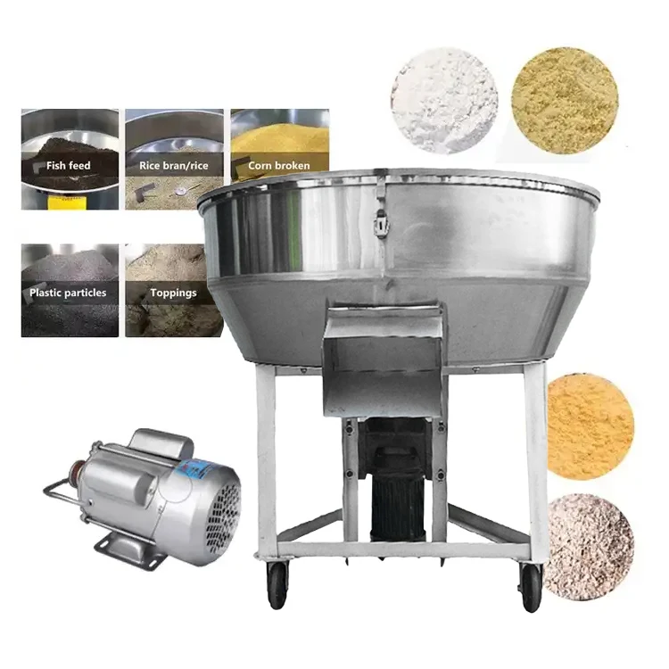 Factory Direct Sales Of New Agricultural Animal Feed Stainless Steel Mixer Poultry