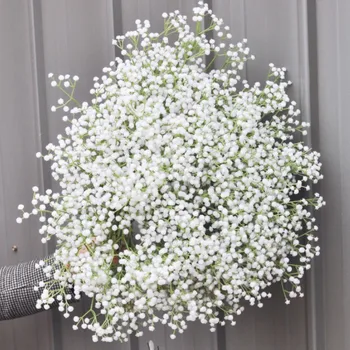 Best Price Artificial Baby Breath Flowers Real Touch 108 Heads Baby Breath Flower  for Home Wedding Party Decoration