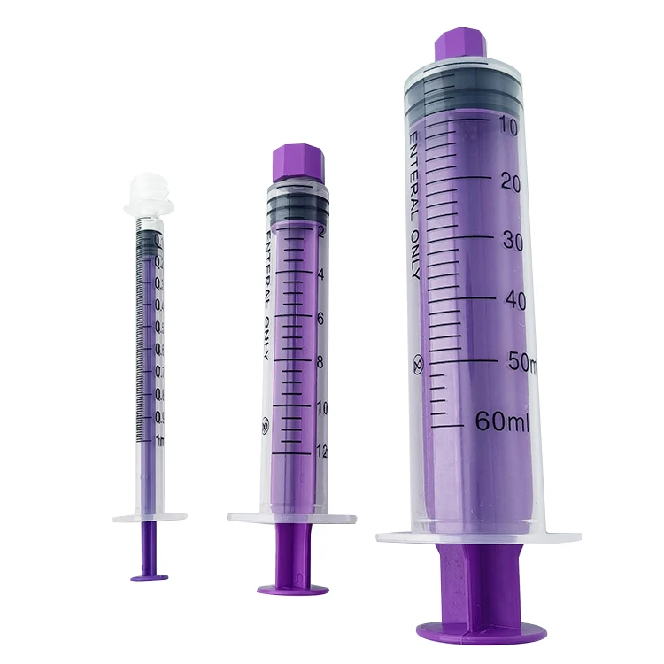 Medical Disposable Color Enteral Feeding Syringe Iso/ce Enfit Syringe