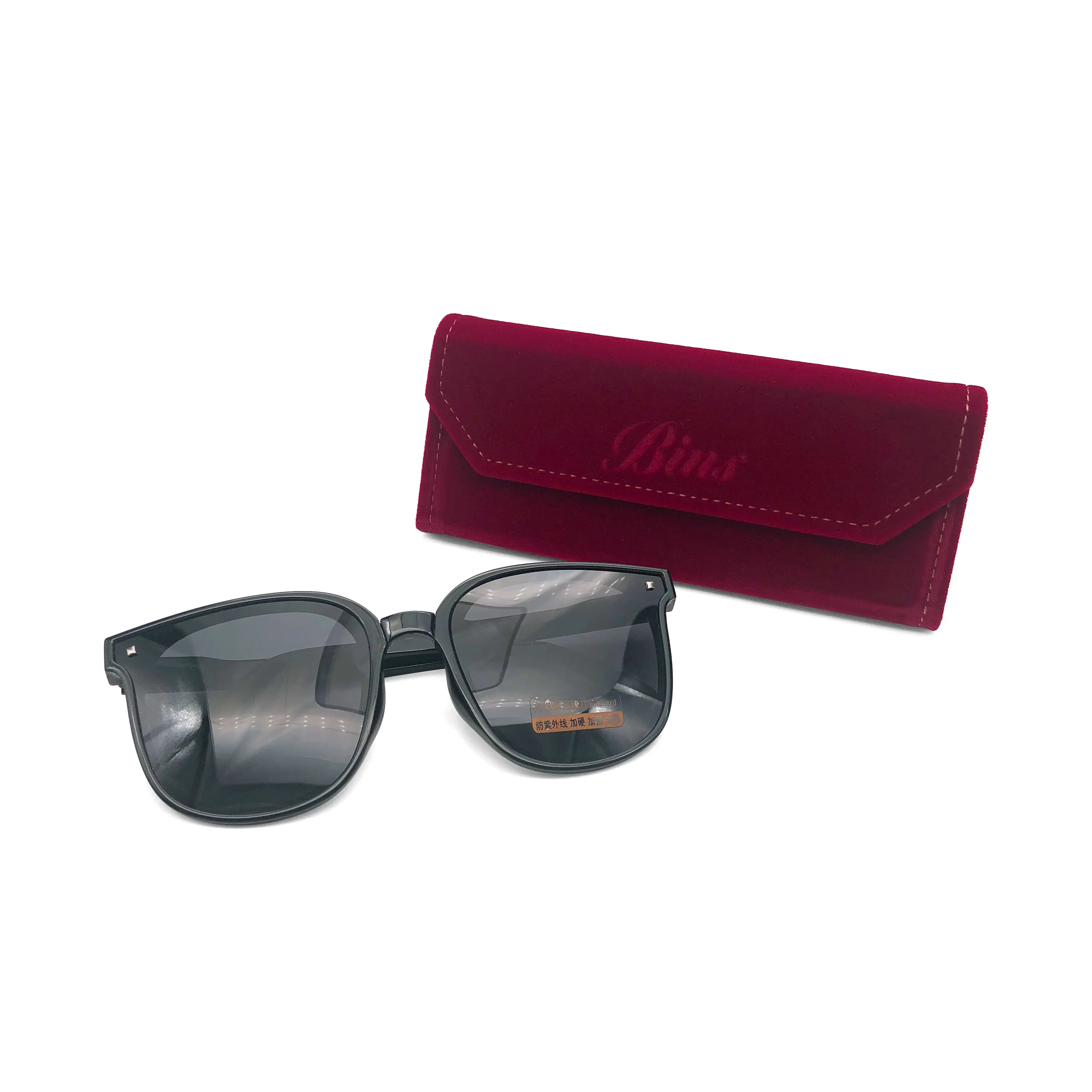 Luxury Red Sunglasses Folding Packaging Box Custom logo  display picture 1
