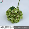 96-piece diamond hydrangea GFG green