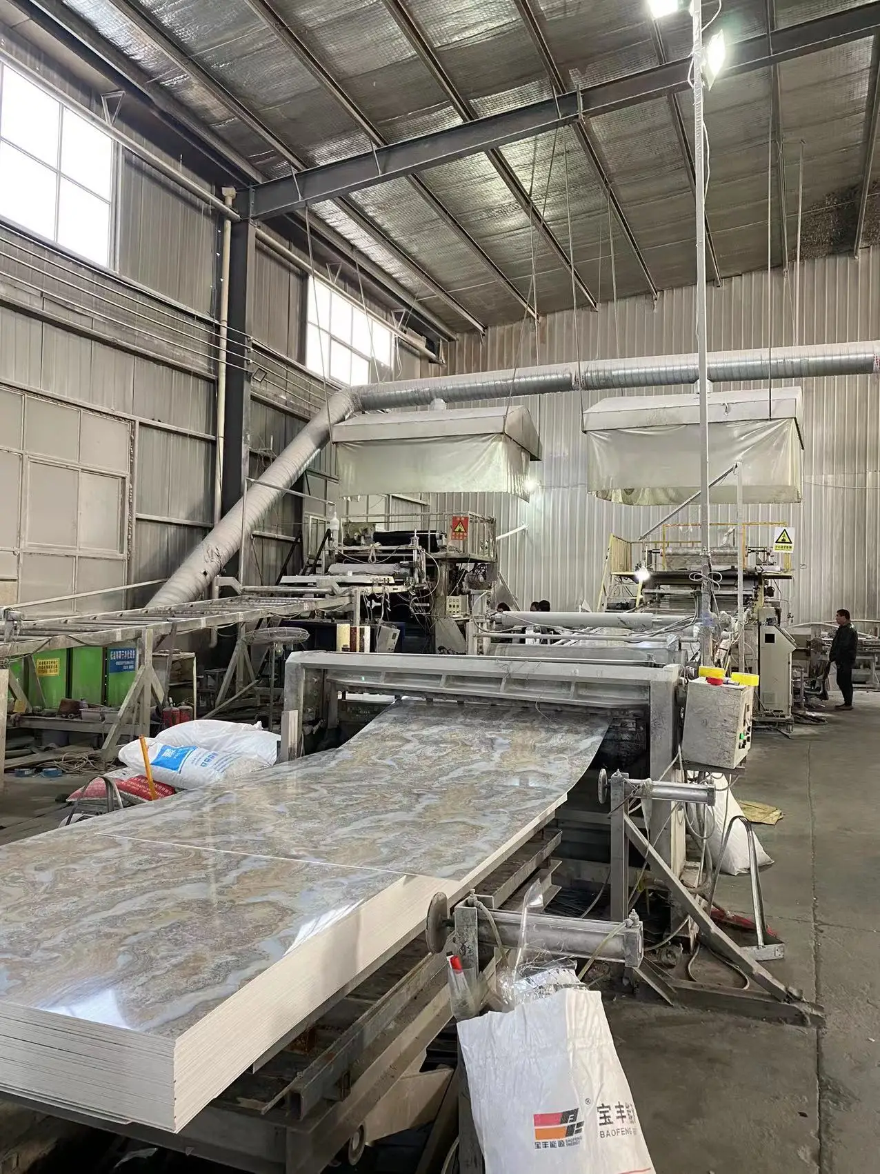 3D Printing UV PVC High Glossy Marble Sheet Alternative Fire Rated Water Proof Sheet Wall Panels for Wall Decoration