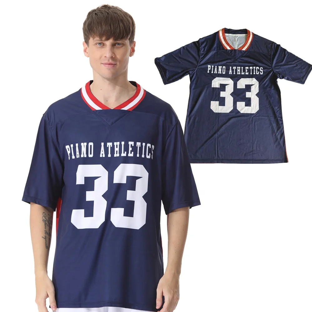 Wholesale High Quality Men's Heat Transfer Printing Jerseys New