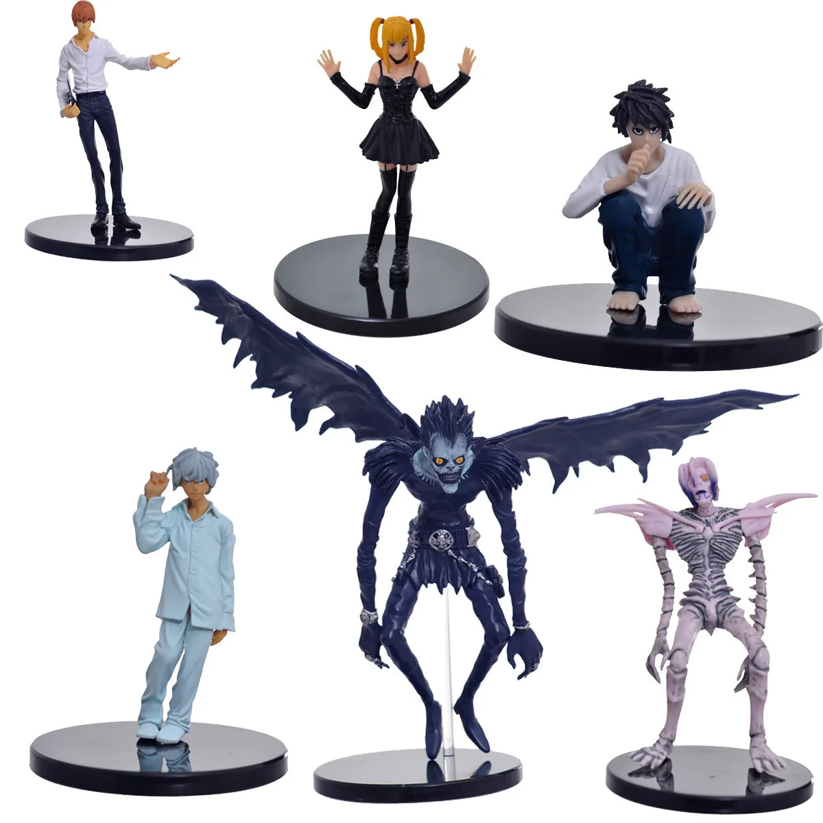 Wholesale 6pcs/set Anime Death note night god moon L Action Figure PVC  Collectible Statue Model Toys Gifts From m.alibaba.com