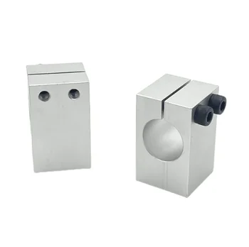 Aluminum Alloy Shaft Fixing Bracket Pillar with Threaded Parallel Guide