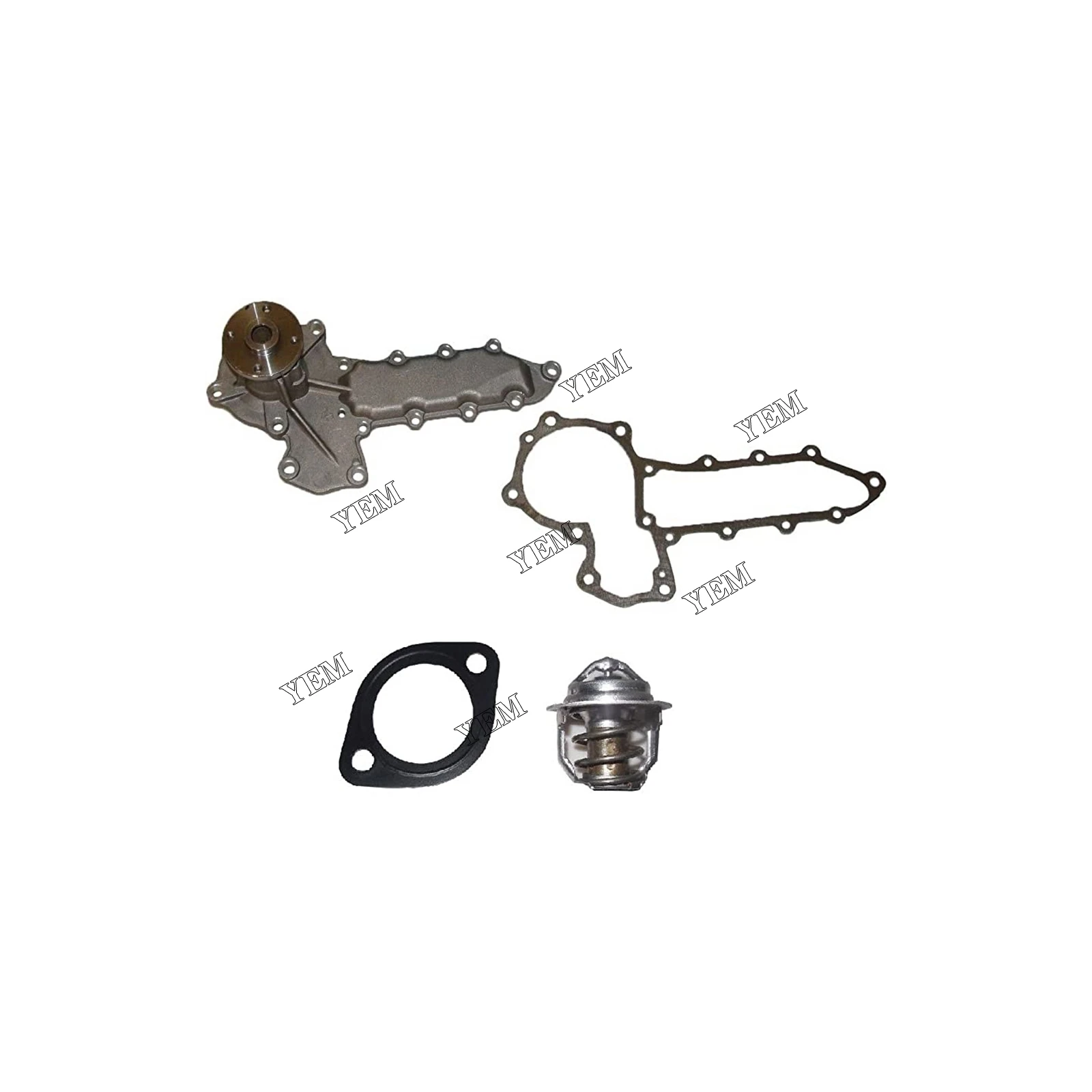 Repair Kit New Kumar Bros USA Water Pump with Thermostat Fits for Bobcat Compact Excavator 331 Industrial Engine Parts