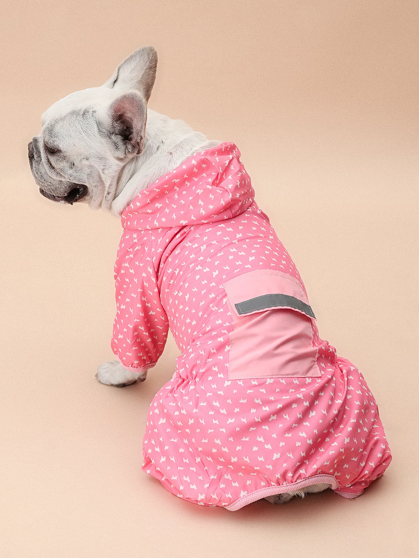 New Designed Cheap Clear Transparent EVA Dog Raincoat