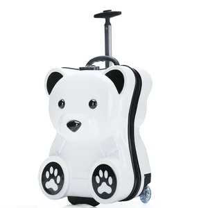3D Animal Cartoon Pattern Luggage Luggagekids Kids Suitcase Travel Luggage Custom Travel Suitcase Cute Animal