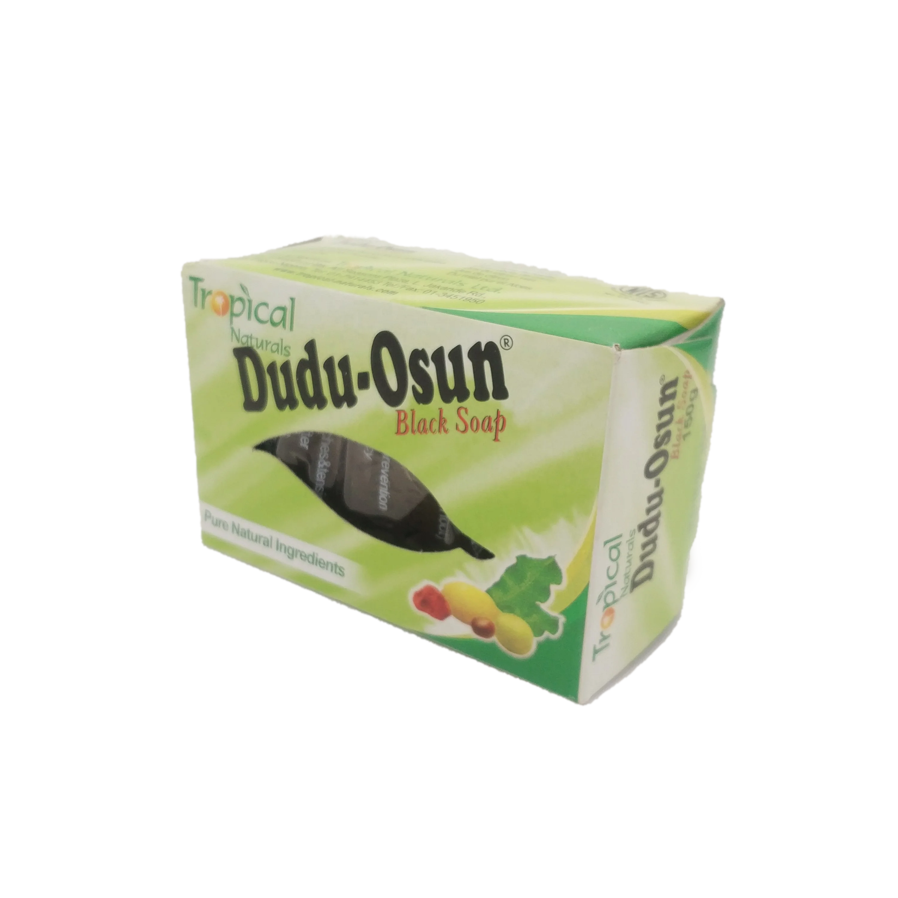 Dudu Osun Soap Pure Natural Skin Care Whitening Moisturizing Basic Cleaning African Black Shea Butter for Healthy Radiant Skin