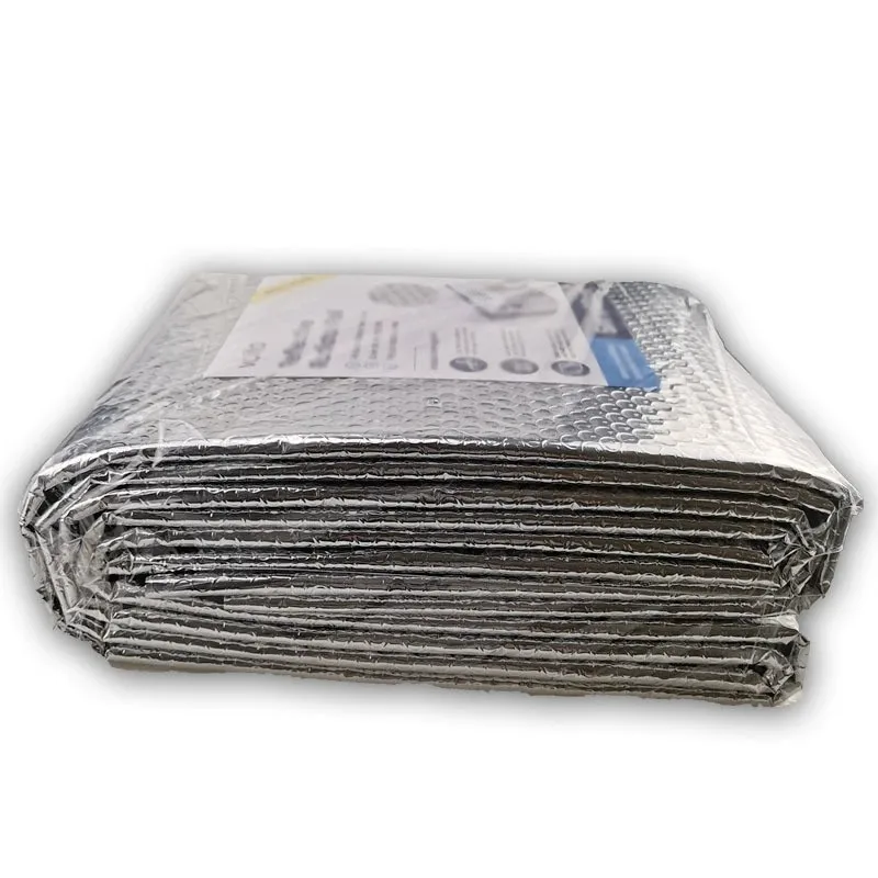 Fire Resistant Heat Absorbing 3-8mm Air Bubble Foil Wrap Insulation Sheet for Roofing, Ceiling HAVC