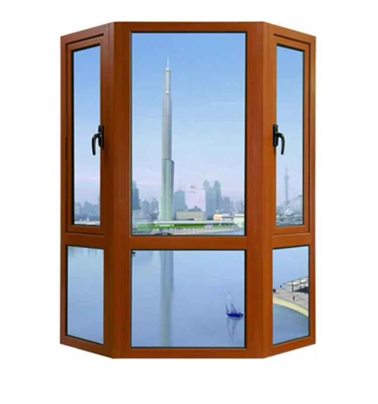 Распашное окно с гриль дизайн цена Филиппины европейский стиль большие