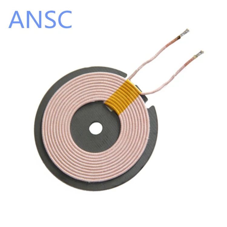 High quality customized mobile wireless charger coil flat copper wire coil