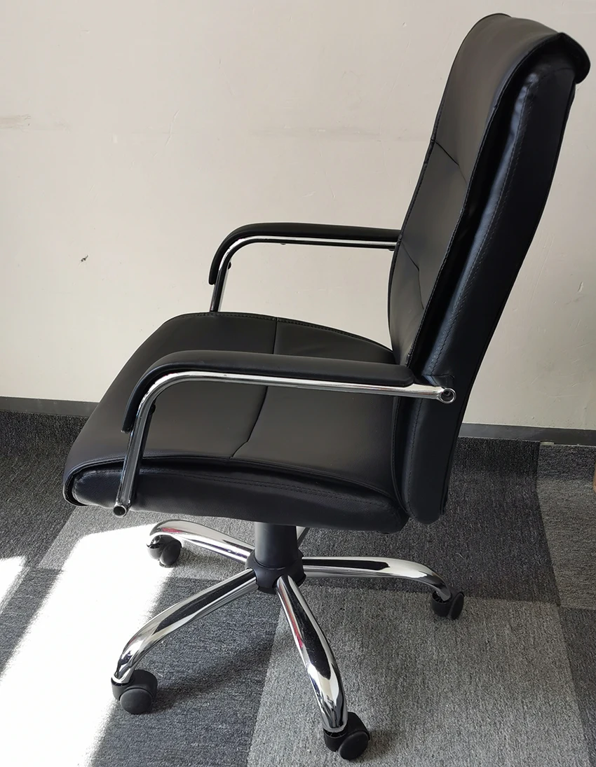 High Quality Classic Style Swivel High Back Leather Staff Office Room Computer Chairs