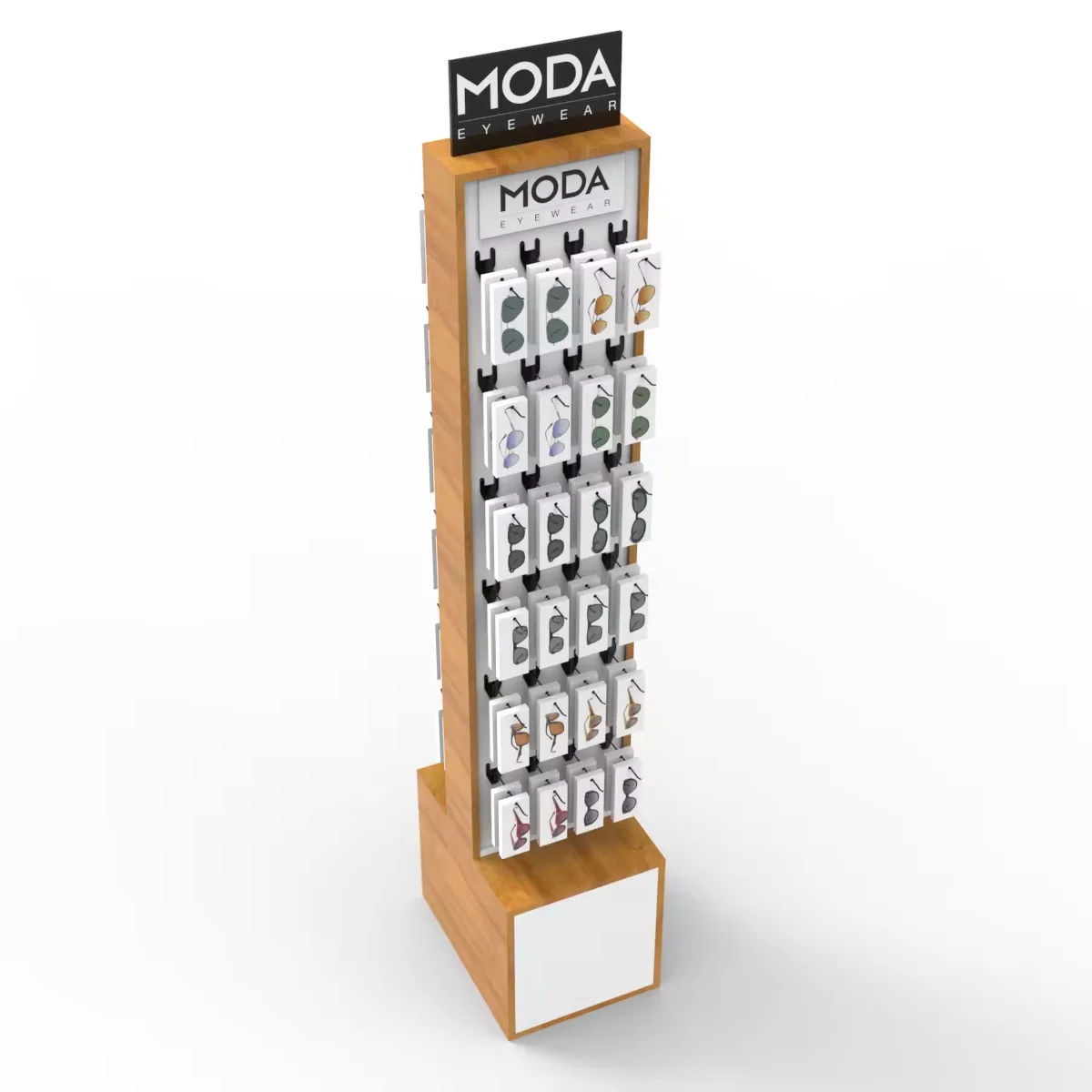 Bevis Costom Eye wear Display rack Cabinet Sunglasses Storage holder ...