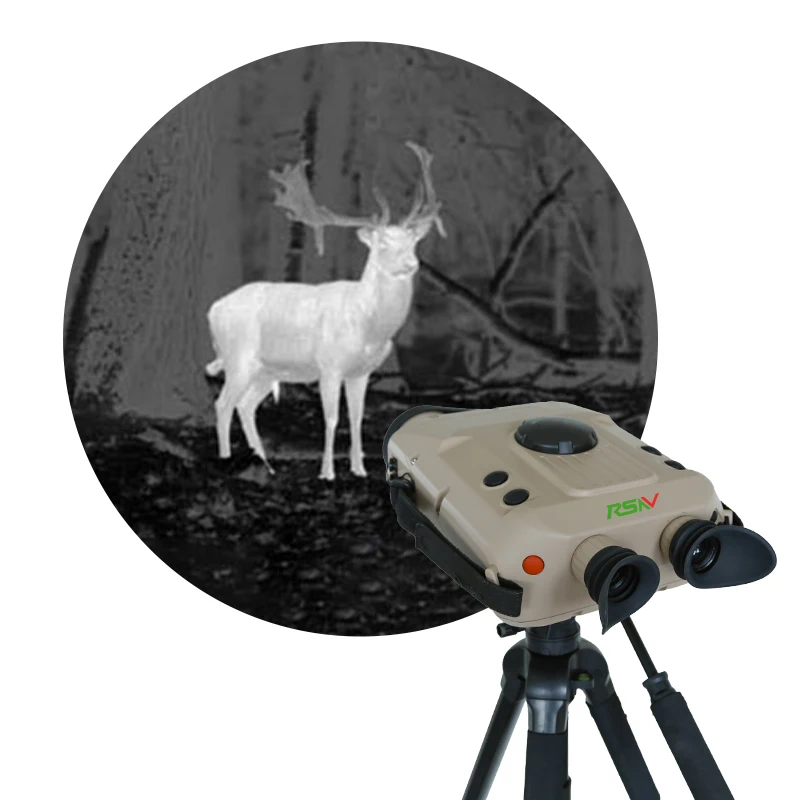 RSNV High Resolution 640X512 Long Range Handheld Khaki Cooled C640 Infrared Thermal Imager Detector Camera