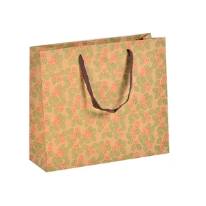 Best-selling Hit Eco-friendly Kraft Paper Thickened Material Multiple Specifications Customizable Paper Bag Corporate