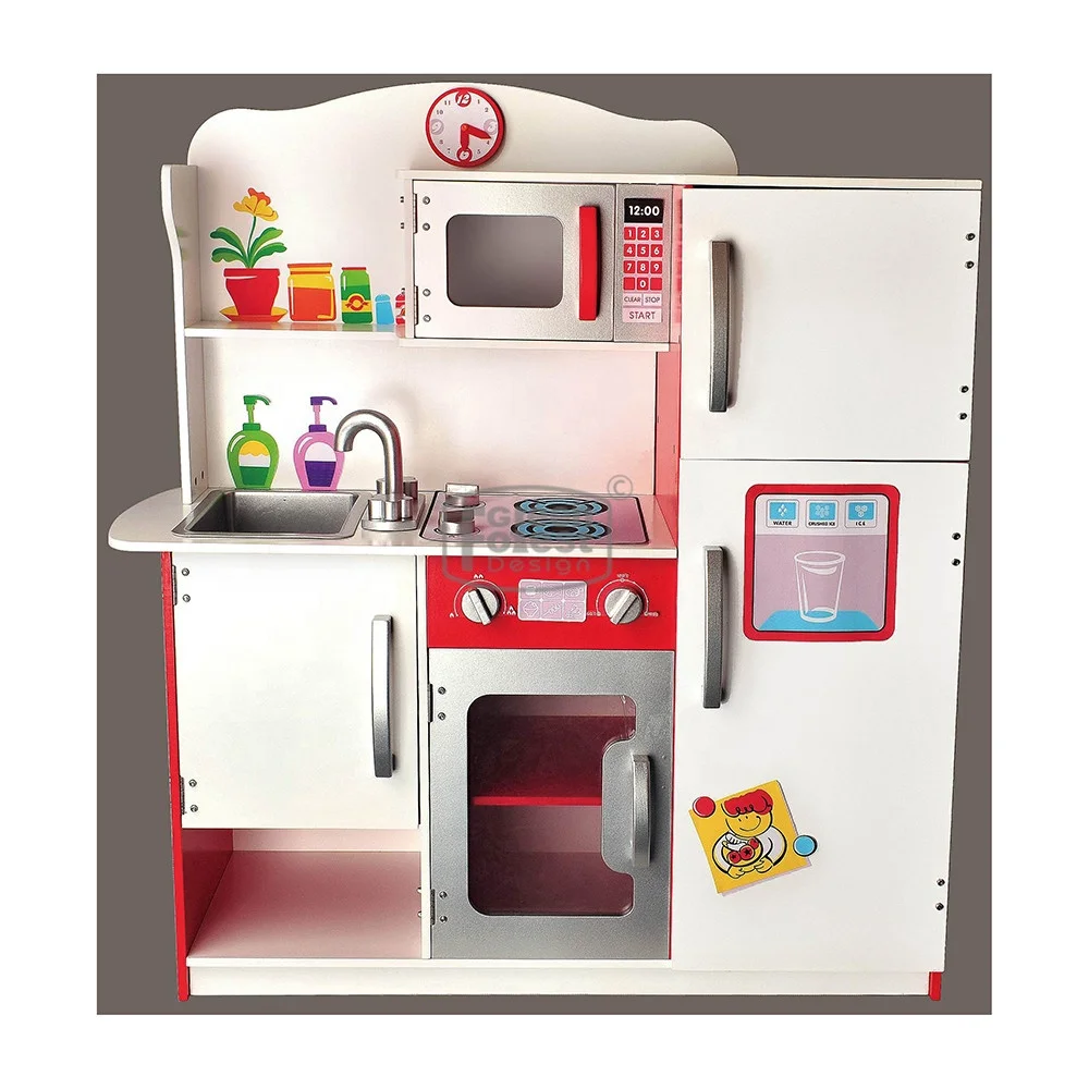 Детский деревянный кухонный набор