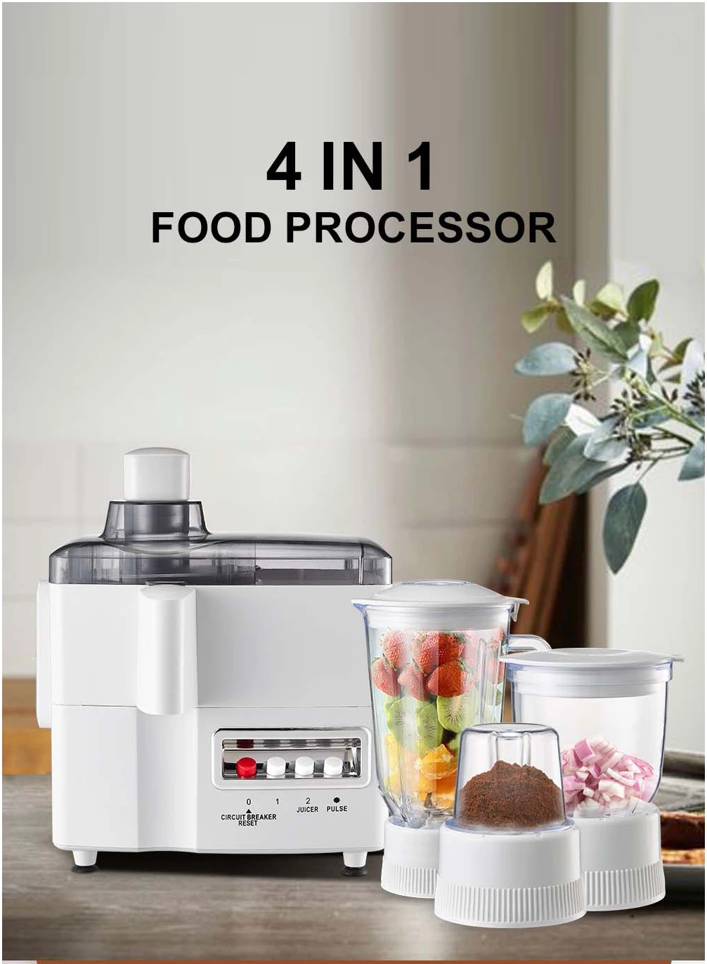 Quality Blender For Smoothies Electric Blender Mixer Grinder Machine Blender And Food Processor factory