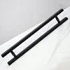 Offset pivot door handle