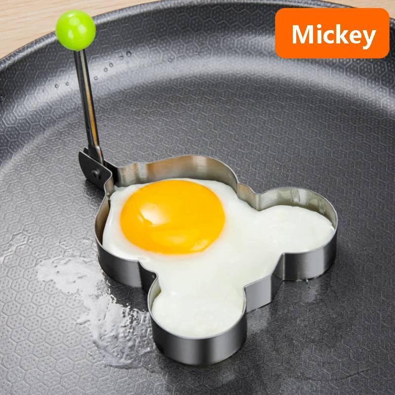 AU* Poop/Middle Finger Omelette Mold Non-Stick Frying Egg Rings Kitchen