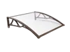 Brown bracket transparent board