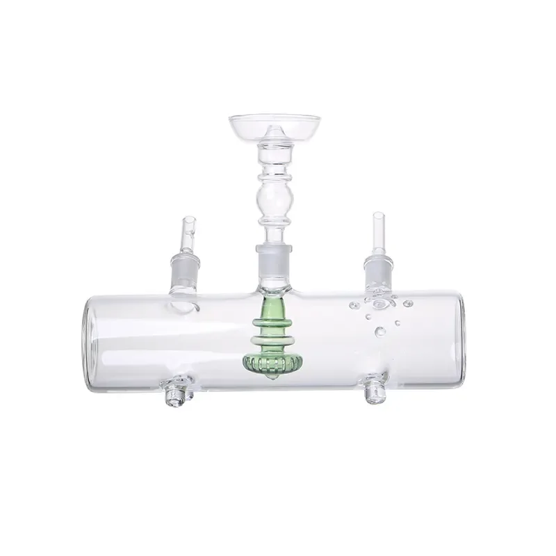 High Quality Customized Color MP5 Glass Hookah Shiisha Low Minimum Order Quantity Including Hookah Butts Other Smoking