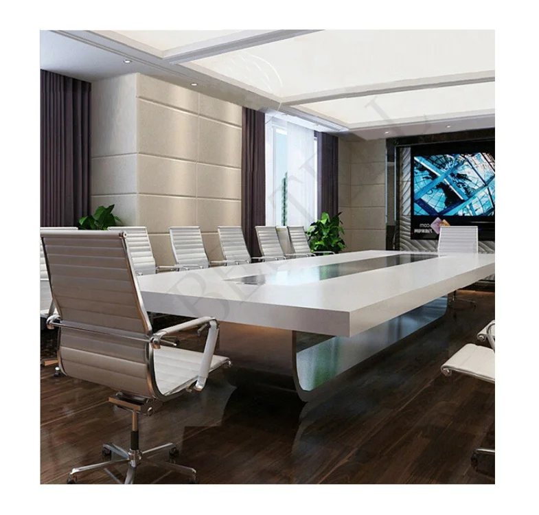 TOP 10 Modern Style Solid Surface Conference Table Office Furniture Conference Table