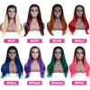 Parrucca personalizzata di qualsiasi colore (si prega di inviare la richiesta conferma il colore)