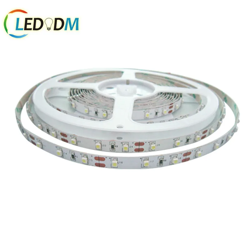 Energy Saving Smd3528 2835smd Led Strip 12v 24v Dc 60leds/m 2 oz PCB WARM/COLD White 10m/reel Flex Led Light Tape ETL CE ROHS