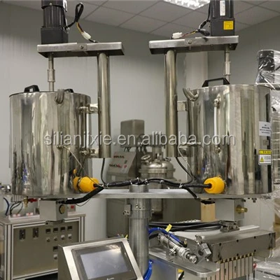 SiLian Automatic 12 Holes Double Layer Heating and Mixing Wax Lip Balm Filler Liquid Lipstick Filling Machine