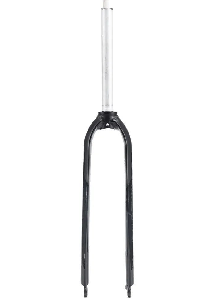 Fourche Rigide VTT En Alliage D'Aluminium - Universelle 26/27.5/29 Pouces - Frein Disque - Tube Droit 1-1/8" - Quick Release 9x100mm