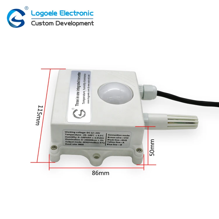 Outdoor Temperature & Humidity Sensor - Alliot Technologies