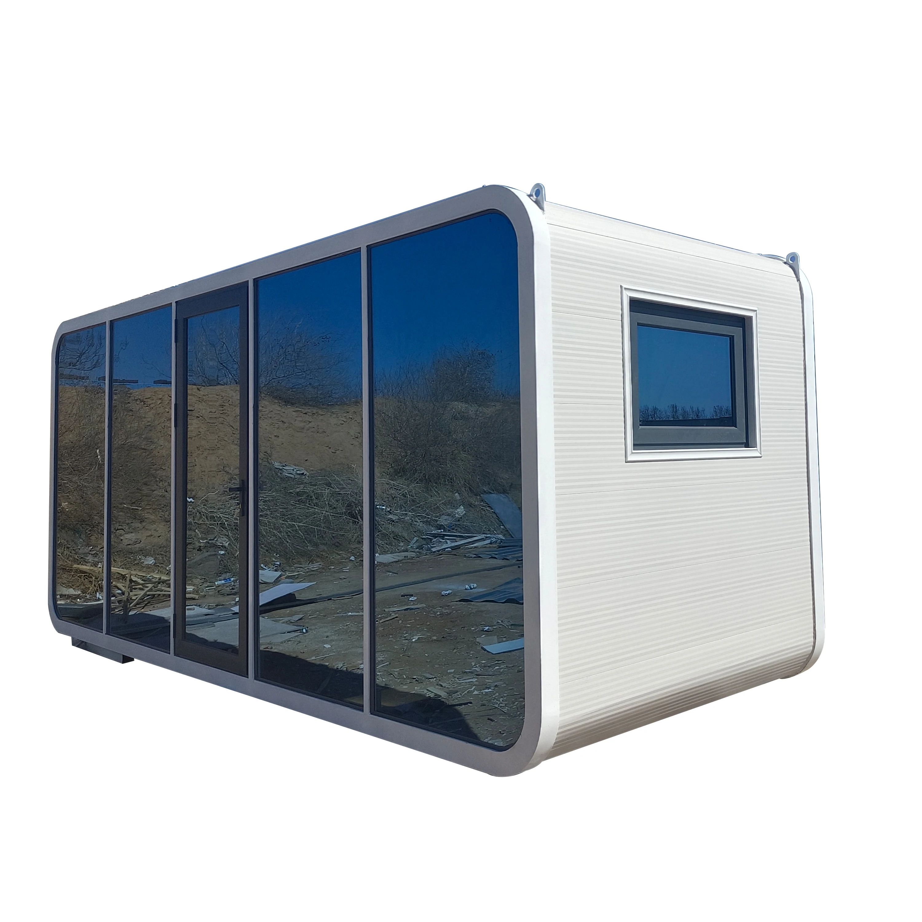 Beach Hotel Homestay Prefabricated Container House Space Module Apple ...