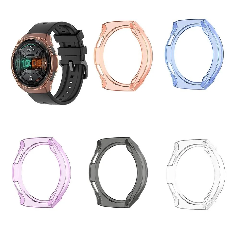 Мягкие ТПУ чехлы для часов Huawei Watch GT 2E, защитный чехол для Huawei GT2E, защитный чехол для часов, аксессуары