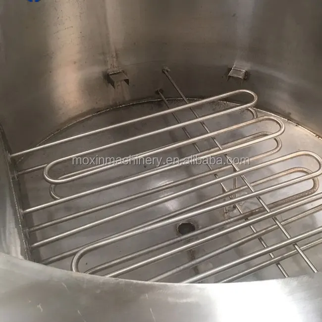 Gas Type Large Deep Fryer Machine Pringles Potato Chips Batch Fryer Machine