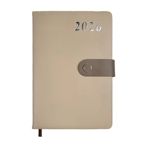 N964 A5 Hardcover Cork Wood Cover Notebook Thread Sewing Business Meetings Wholesale Creative Diary Customizable Logo