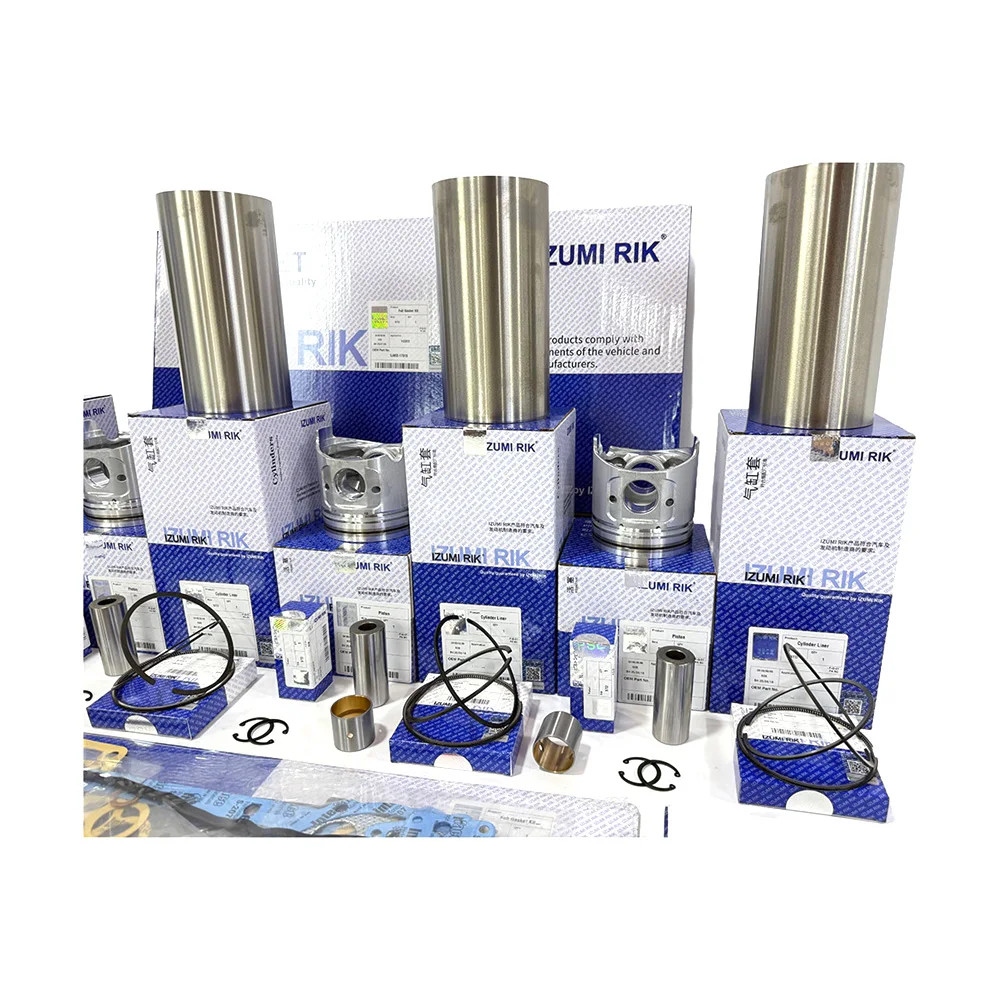 IZUMI RIK C190, C201, C221, C223 Komple revizyon takımı Isuzu için Dizel motor parçaları