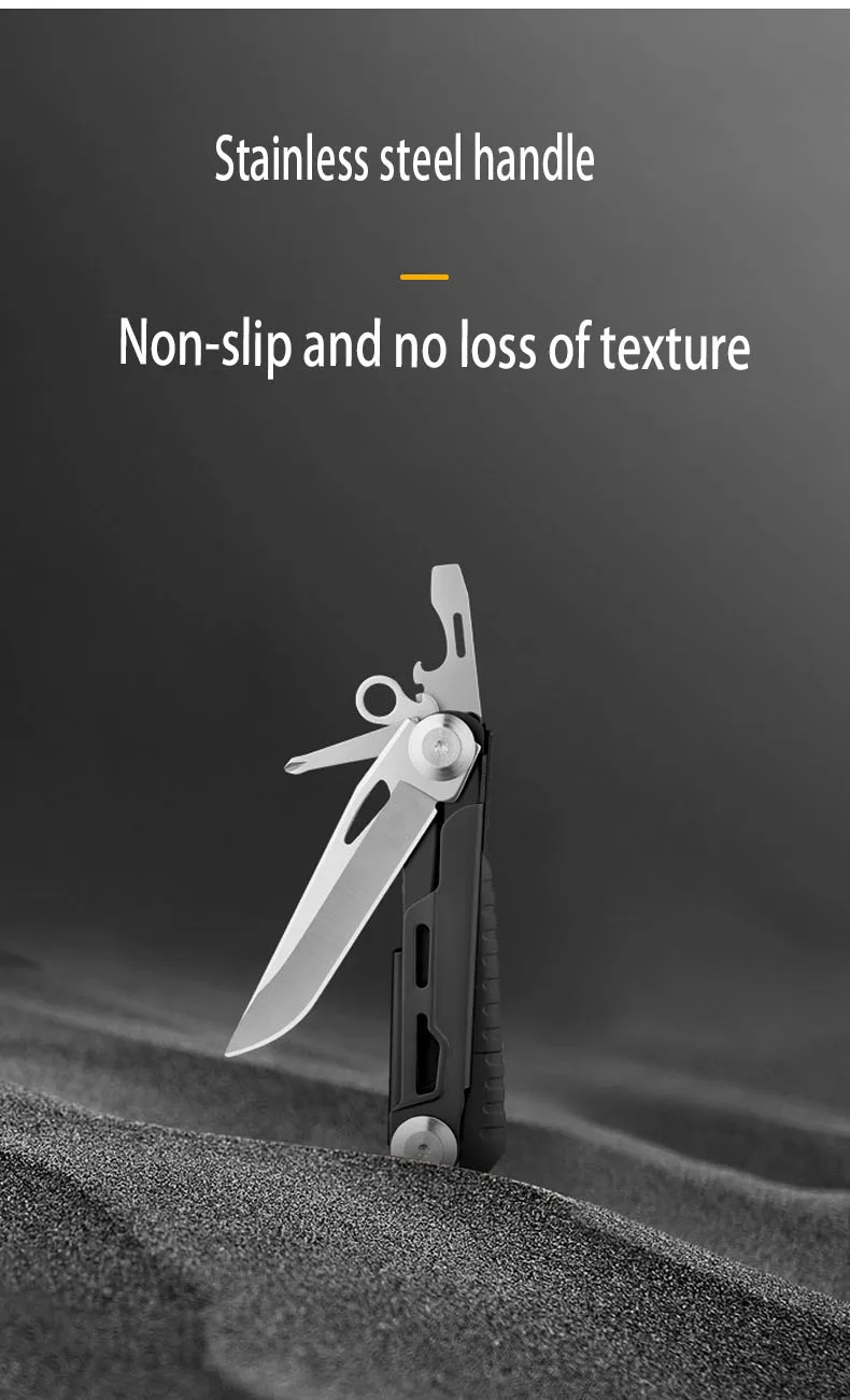 Multifunctional Knife Outdoor Camping Lighter Tool Belt Carry Edc Tool