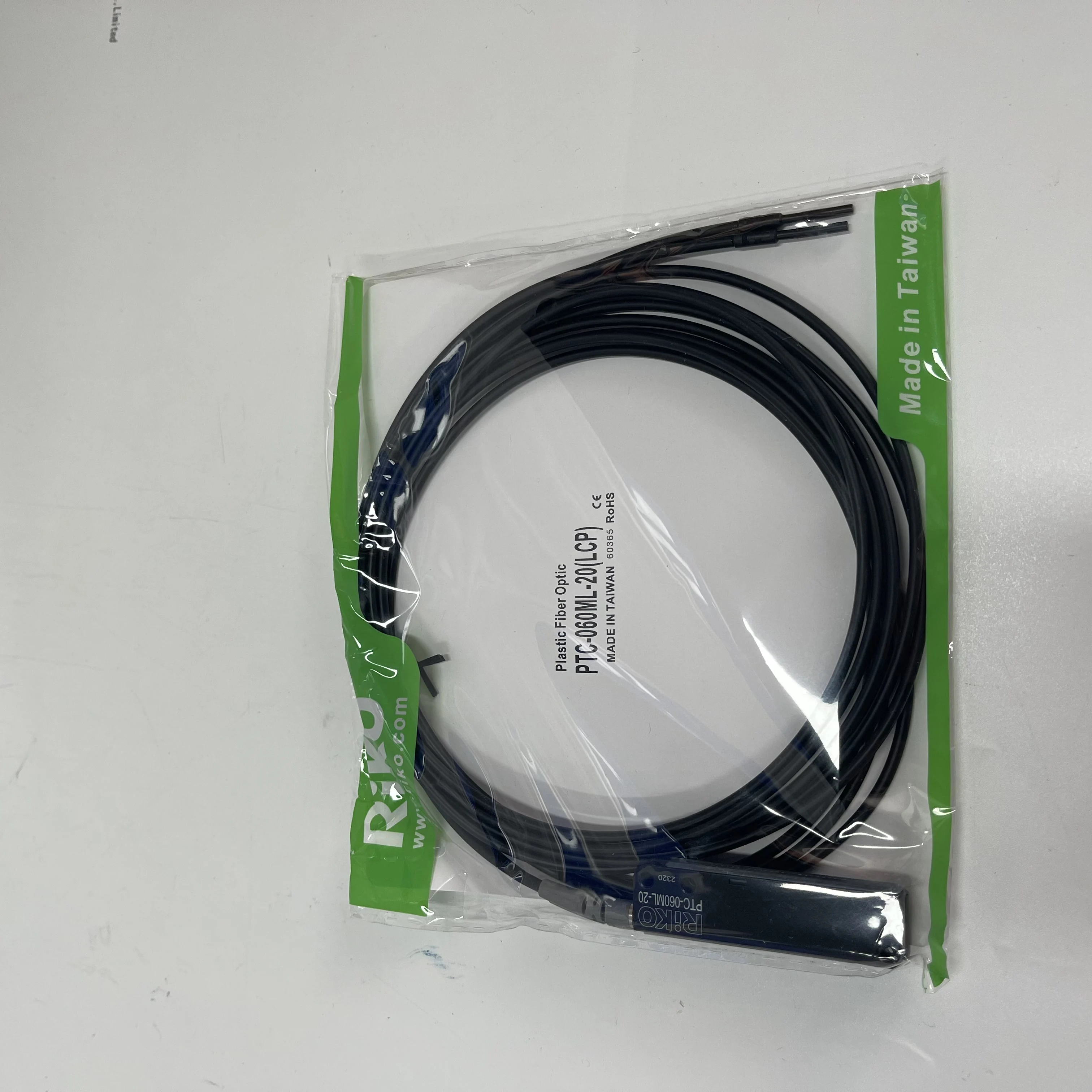 RIKO Plastic Fiber Optic Cable PTC-060ML-20 LCP RIKO Plastic Fiber Optic Cable PTC-060ML-20 LCP