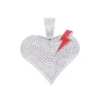 Solo pendente in argento