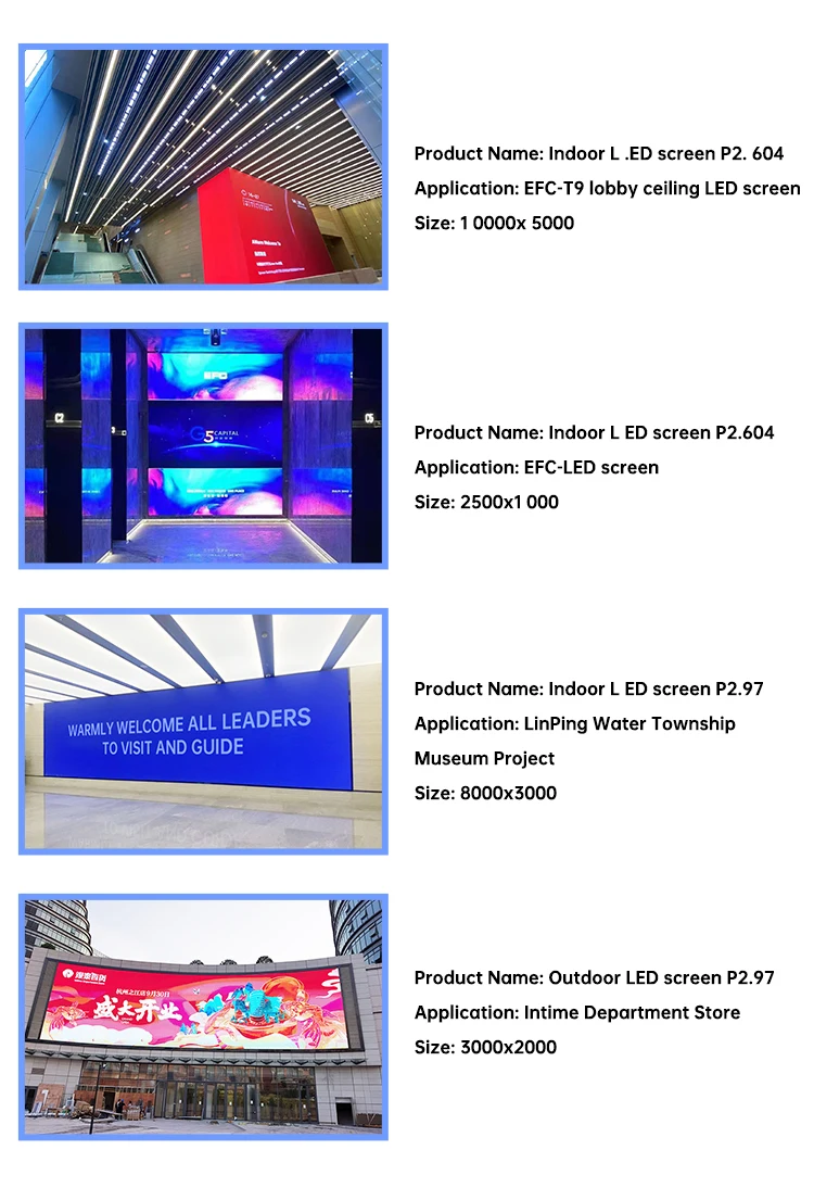 Led Video Wall Display P2.97 P3.91 P4.81 Stage Backdrop Rental Led Full