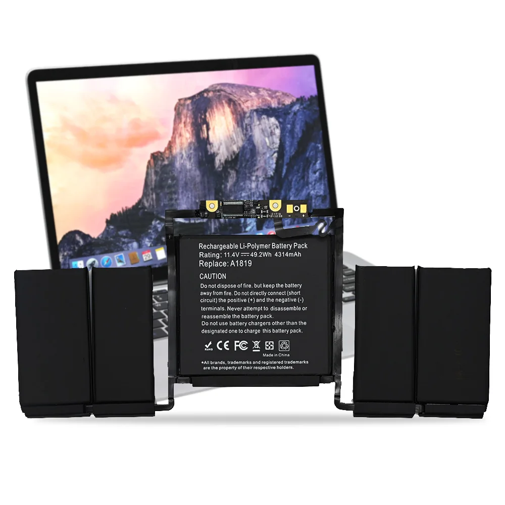 A1819 Battery for Macbook Pro 13-Inch Late 2016-Mid 2017