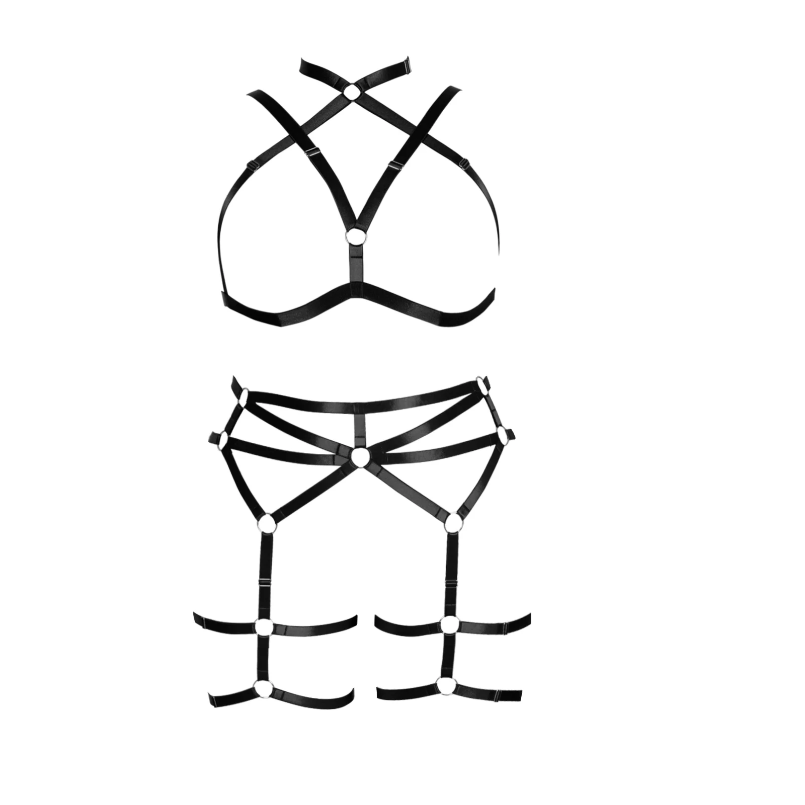 Woman’s harness belt & underwear set - modernprecast.com