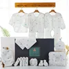 18 pcs White blue of four season