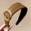 Circular headband-dark coffee