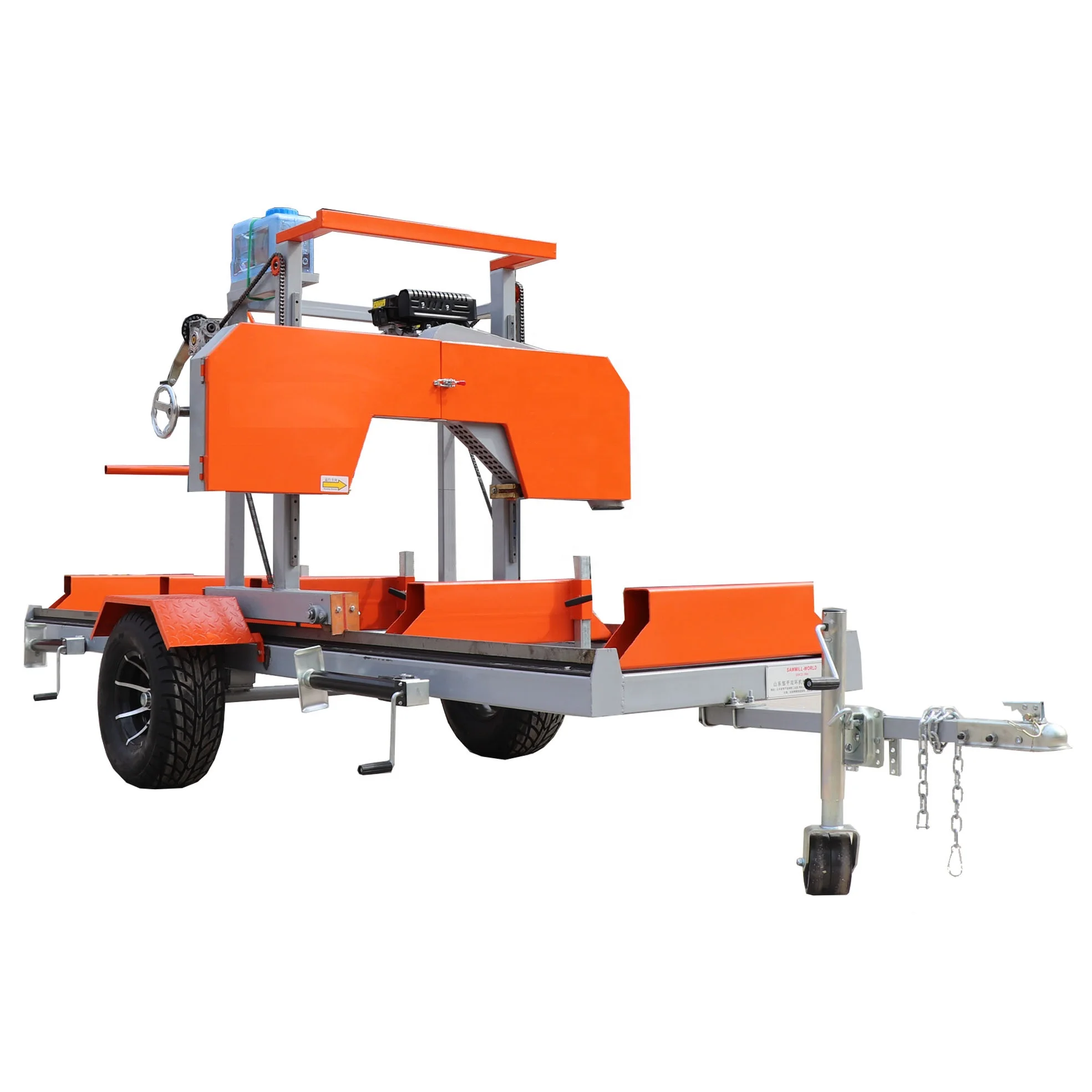 Direct Sales From the Factory Timber Saving High Precision Horizontal Wood Log Band Sawmill