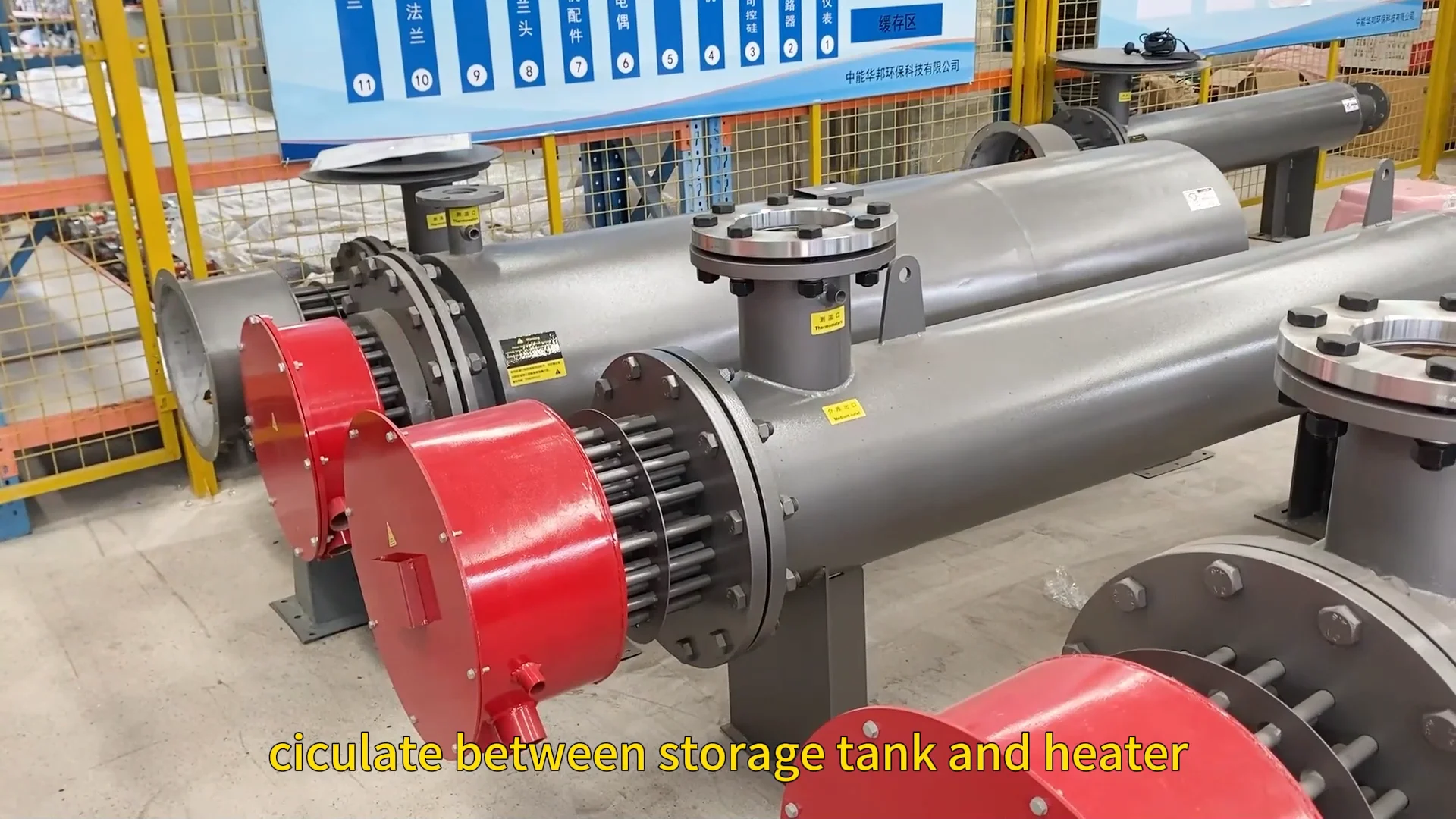 Customized 50kw Electric Circulation Pipeline Heater Liquid Gas Heater Buy Electric Industrial