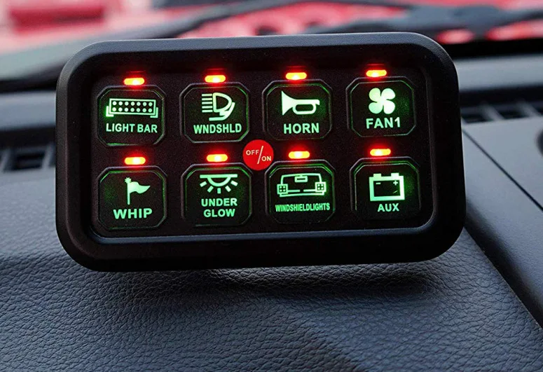 Universal Circuit Control Relay System Box With Automatic Dimmable On ...