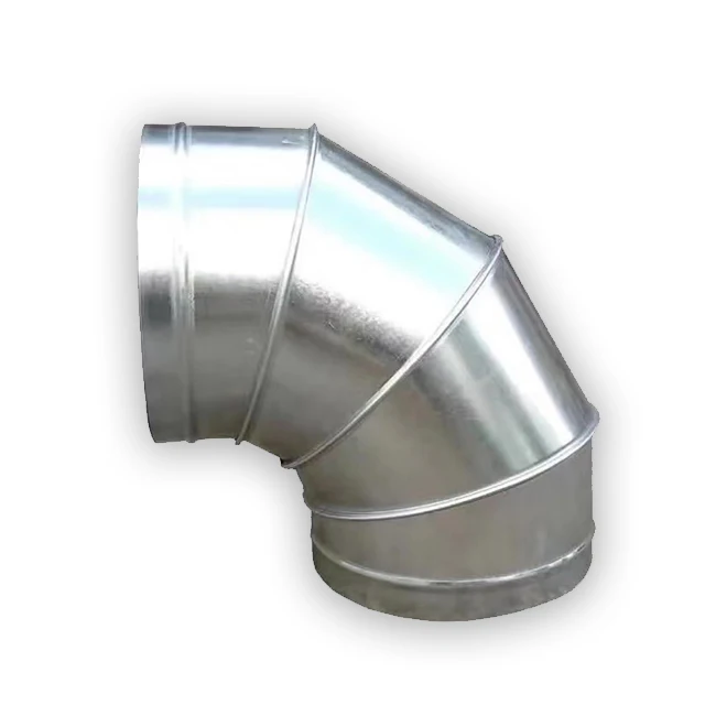 Galvanized Sheet Spiral Duct Elbow For Ventilation Ductwork Joint Buy